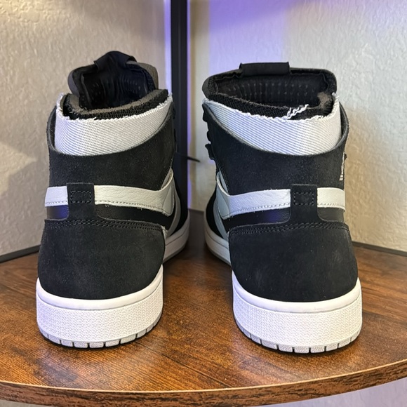 Air Jordan 1 Zoom CMFT Black Light Smoke Grey - Picture 5 of 8